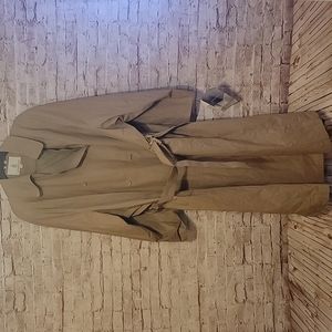 NWT london fog raincoat classic trench 24W